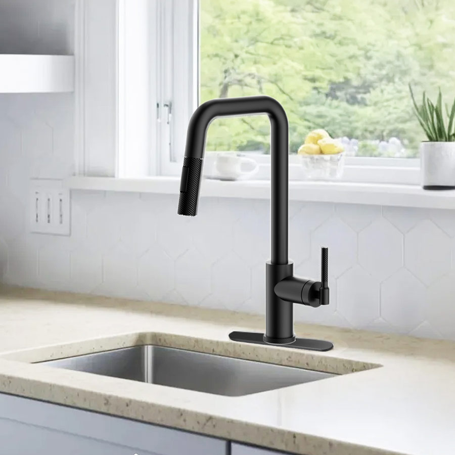 mirozza kitchen faucet matte black store